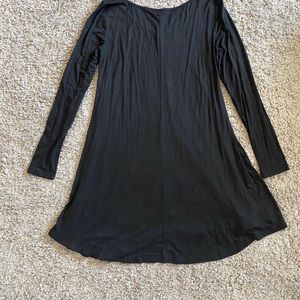 Black flowy dress